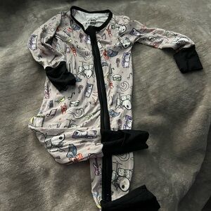 Colorful Music-Themed Baby Onesie
